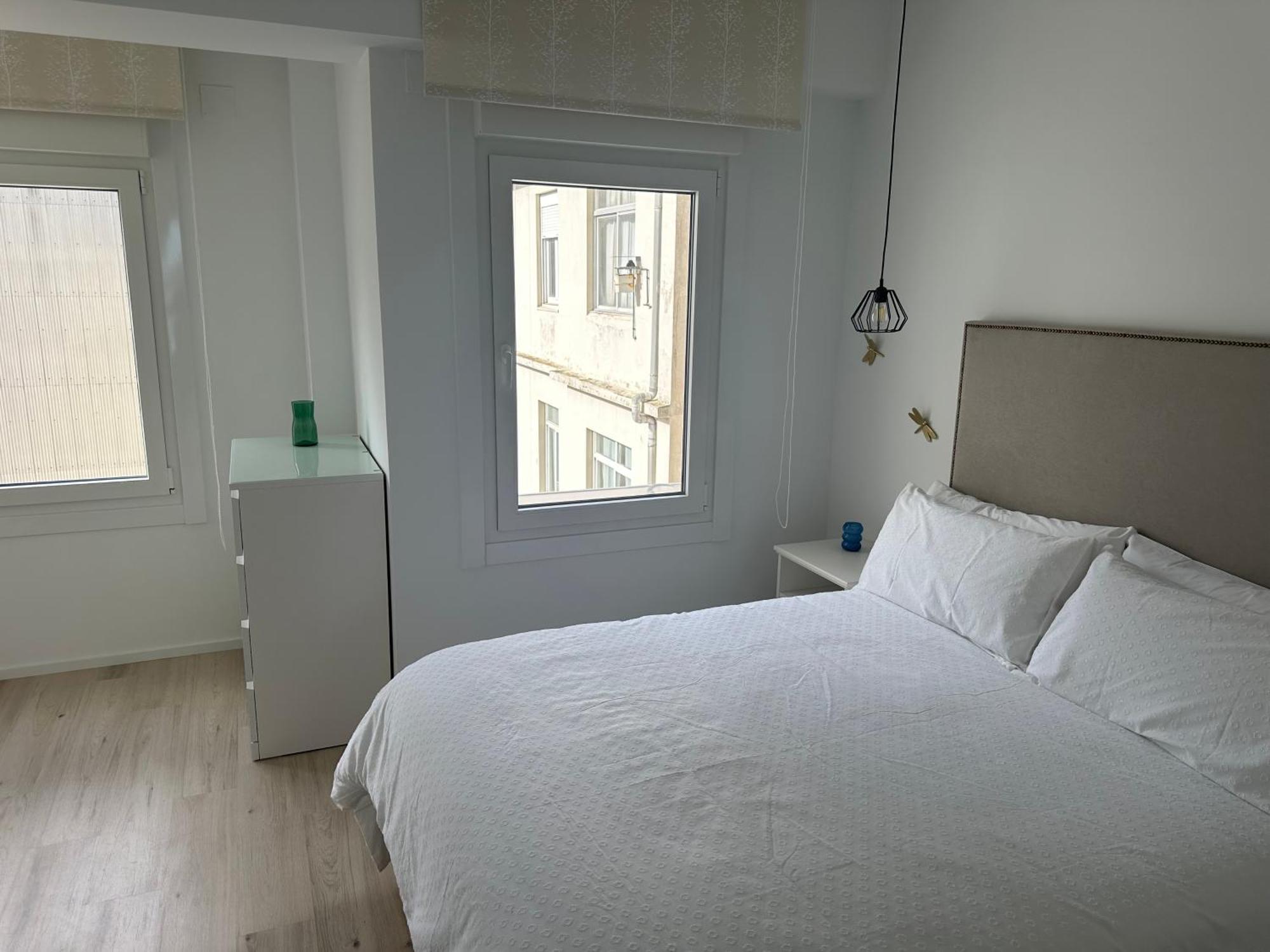 Piso Con Vistas A La Playa De Riazor Apartment A Coruna Ngoại thất bức ảnh