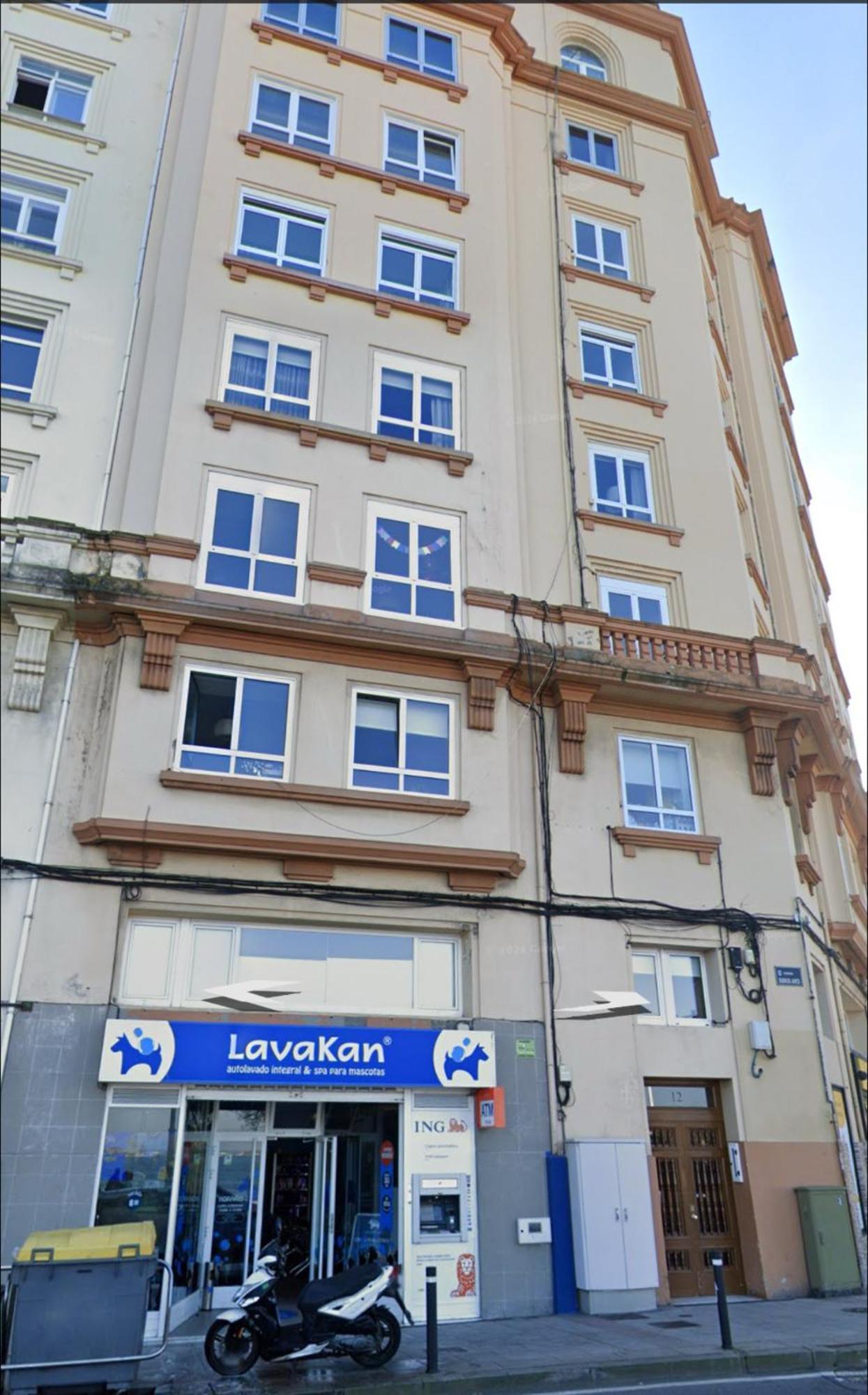 Piso Con Vistas A La Playa De Riazor Apartment A Coruna Ngoại thất bức ảnh